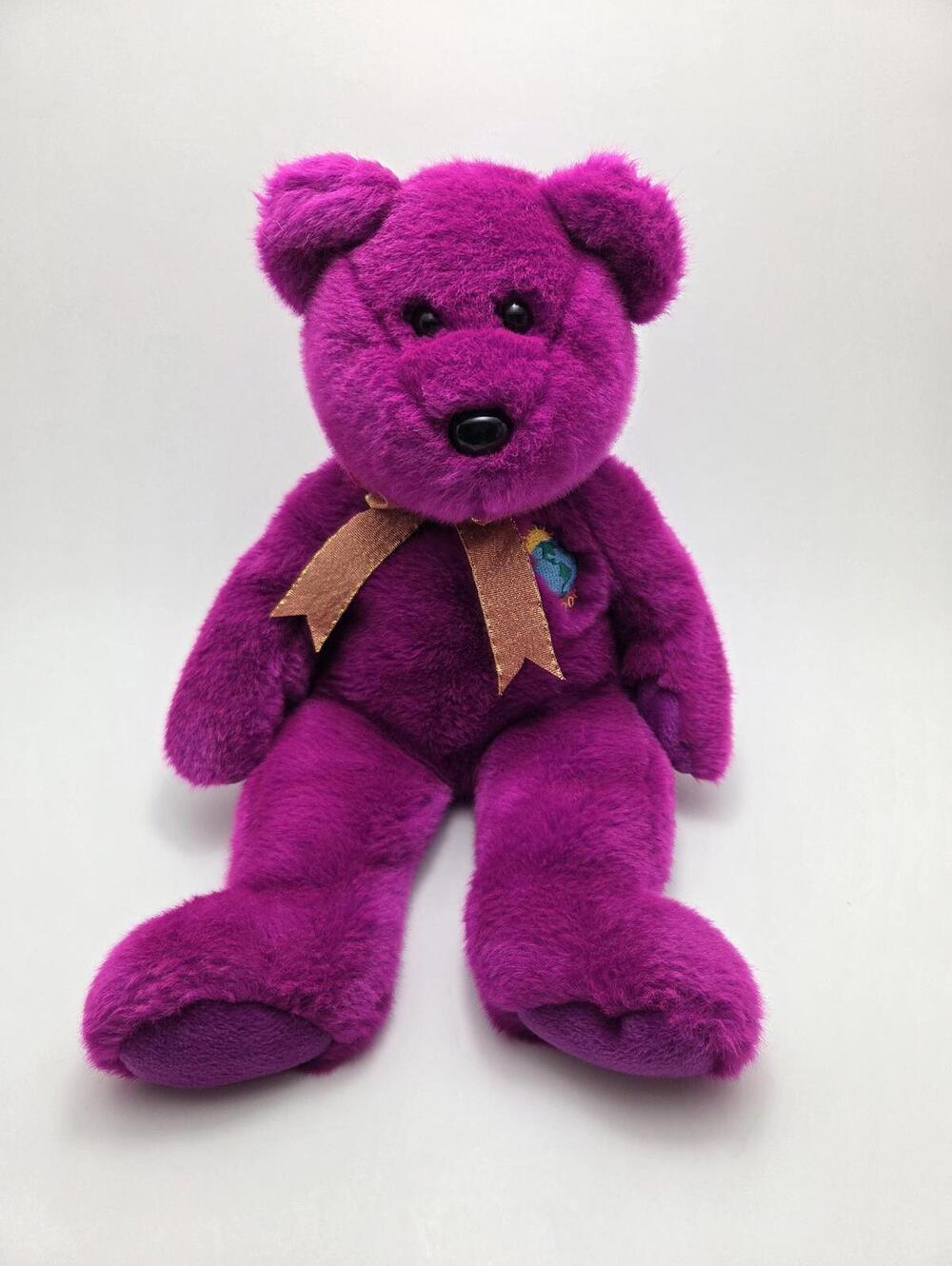 Ty Beanie Buddy “Millenium” the Bear (12 inch) No Hang Tag